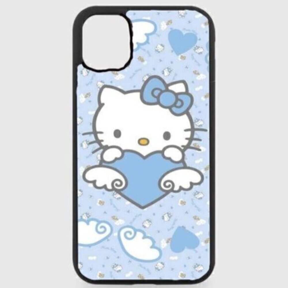 Blue Hello Kitty Phone Case